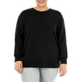 thumbnail image 5 of Terra & Sky Women's Plus Size Fleece Sweatshirt, 2-Pack, 5 of 16
