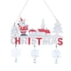 thumbnail image 1 of XWSHYW Decoraciones para El Hogar Adornos Navideños Colgantes Navideños Hogar Restaurante Manualidades Navideñas de Madera Colgantes para Puertas Regalos Navideños, 1 of 2