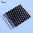 thumbnail image 3 of Rongfmy Erasable Pen Refills Fabric Marker Tailors Quilting Embroidery Sewing Black Thick 50pcs, 3 of 5