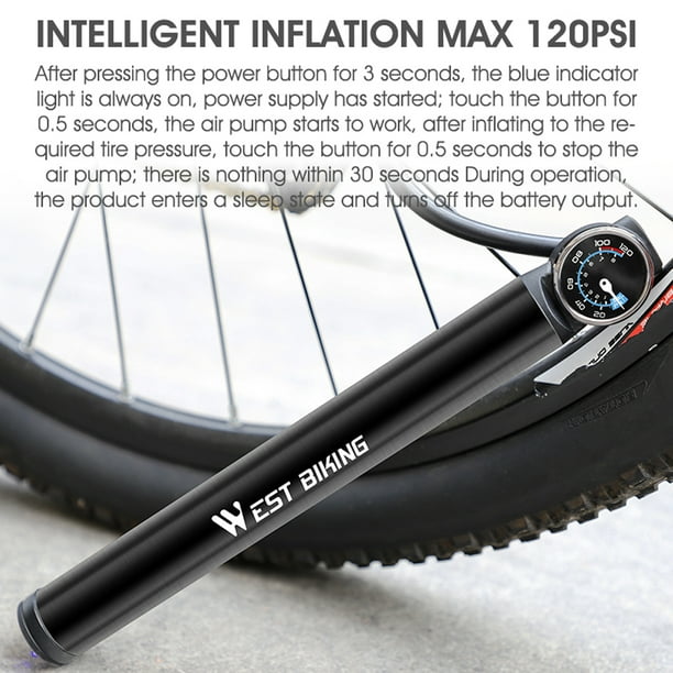 Usb sale bicycle pump