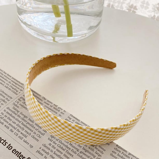 Diademas para mujer, diadema cuadrada, banda para el cabello estampada a la moda para mujer, banda para el cabello con estampado floral, banda ancha para el cabello con tarjeta de lavado facial, aro p