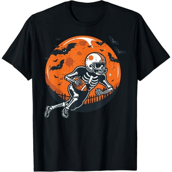 Velto Skeleton American Football Costume Boys Men T-Shirt All Size S-5XL