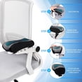 thumbnail image 3 of Elevate Your Comfort With Memory Foam Arm Rest For Office And Home Use, Cooling Comfort, Ergonomic Elbow & Forearm Support For Enhanced Sitting Posture, Set Of 2, 3 of 5