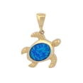 thumbnail image 1 of Dije Tortuga Opalo 1.5 cm Oro Sólido 14k, 1 of 4