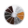 thumbnail image 1 of Kit surtido de tuercas Advancent 600 piezas a prueba de agua y herrumbre, 1 of 6