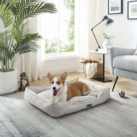UPC: 0850018680073 | Sam s Pets Arlo® Large Brown Plaid Dog Bed