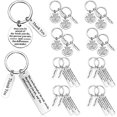 thumbnail image 5 of Traje colega llavero empleado llavero inspirador regalo de agradecimiento para mujeres hombres Personal, Tema motivacional Diseño unisex, 5 of 5