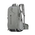thumbnail image 3 of Mochila de senderismo Mochila de montañismo Mochila de escalada en roca multifuncional impermeable Mochila de senderismo para viajes Camping Gris, 3 of 8