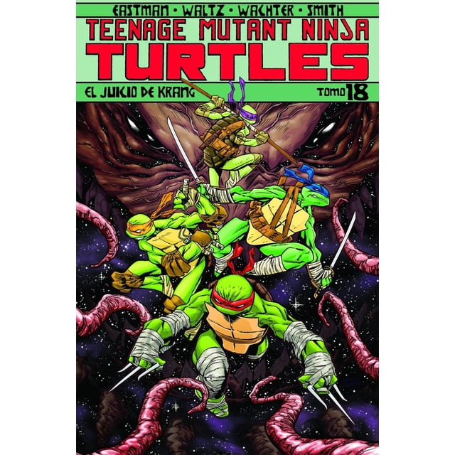Teenage mutant ninja turtles “el juicio de krang” tomo 18 Blanco