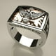 thumbnail image 5 of Anillo de águila bicéfala tendencia de personalidad nuevos accesorios para hombres-No.8-KYRA0973 Sailing Electrónica, 5 of 5