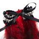thumbnail image 3 of Lucakuins - Muñequeras de plumas, pulseras de plumas, pulsera para mujer, disfraz de Halloween, cosplay Lucakuins  moda, 3 of 8