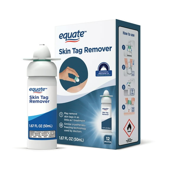 Equate Freeze Skin Tag Remover with Precision Metal Tip Applicator, 1.6 fl oz