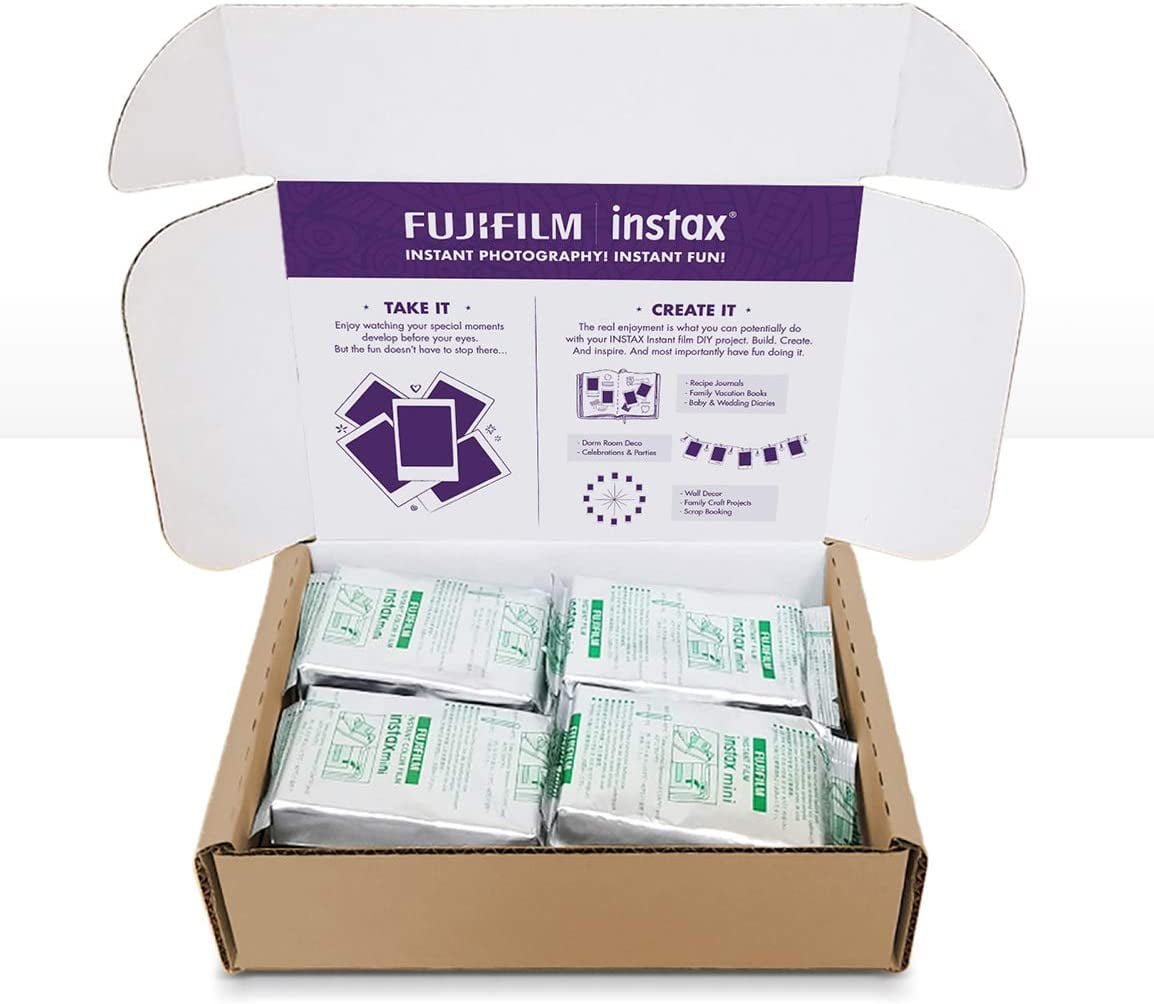 Fujifilm Instax Mini Instant Film Value Pack Bundle with 120 Photos