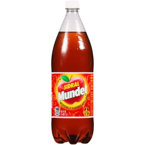 Sidral Mundet Soda, Apple, 50.7 FflOz, 1 Count