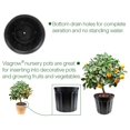 thumbnail image 3 of 3 Gal. Plastic Nursery Pots (11.36 Liters) 10-Pack 3 Gallon, Black 10 Pack, 3 of 7