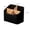 black-4grids, variant on Remote Control Holder, Remote Caddy, TV Remote Organizer Table Desktop, Storage Box for Makeup Brushes, Office Supplies