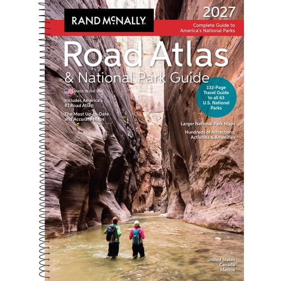 Rand McNally 2027 Road Atlas & National Park Guide, (Paperback)