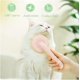 thumbnail image 3 of Pet Self-cleaning Slicker Brush, Cute Design And Soft Ergonomic Handle Pet Comb For Long Or Short Haired Dogs Cats, Pet Grooming Brush (pink,1pcs), 3 of 5