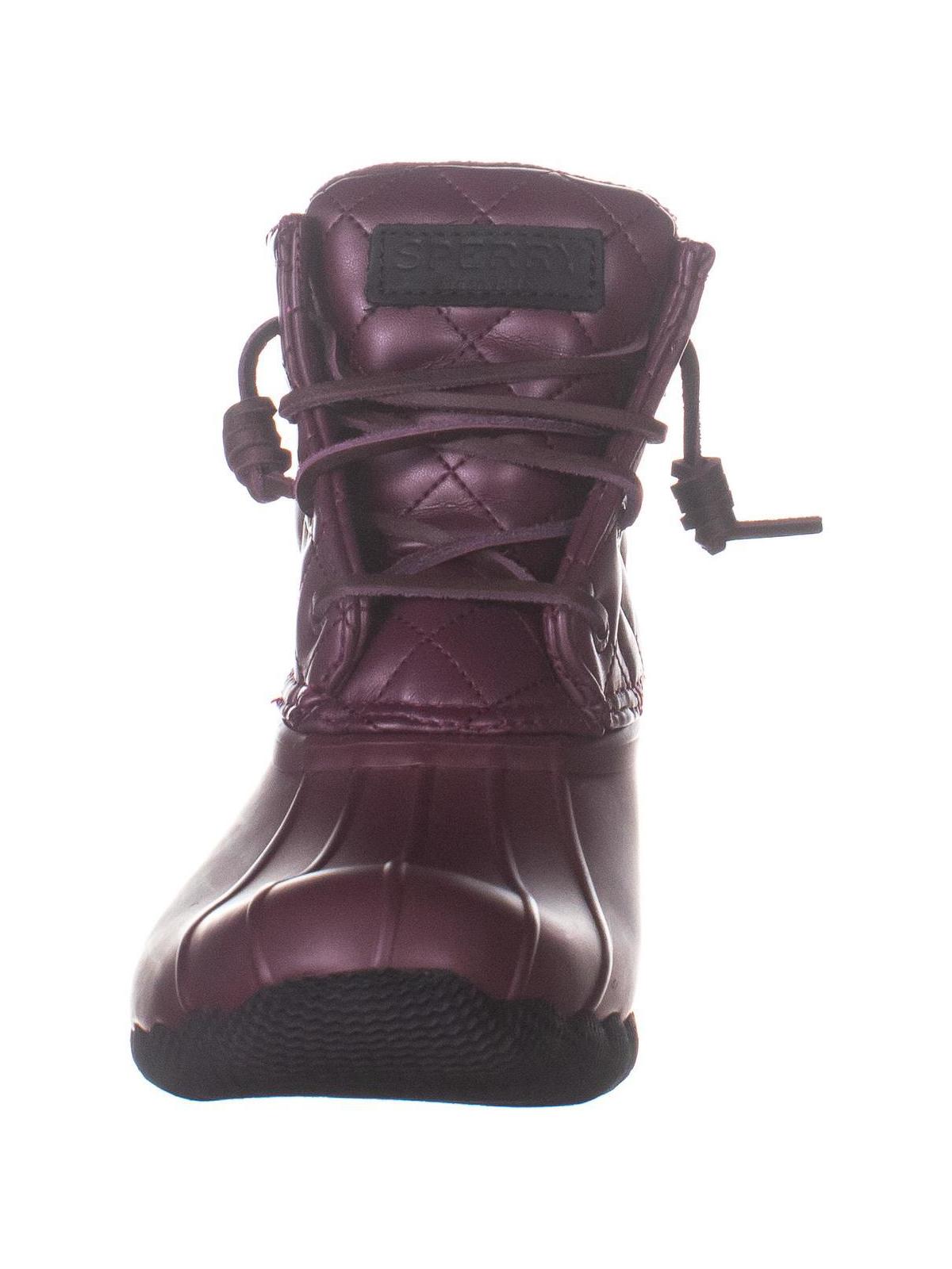 sperry top sider quilted rain boots