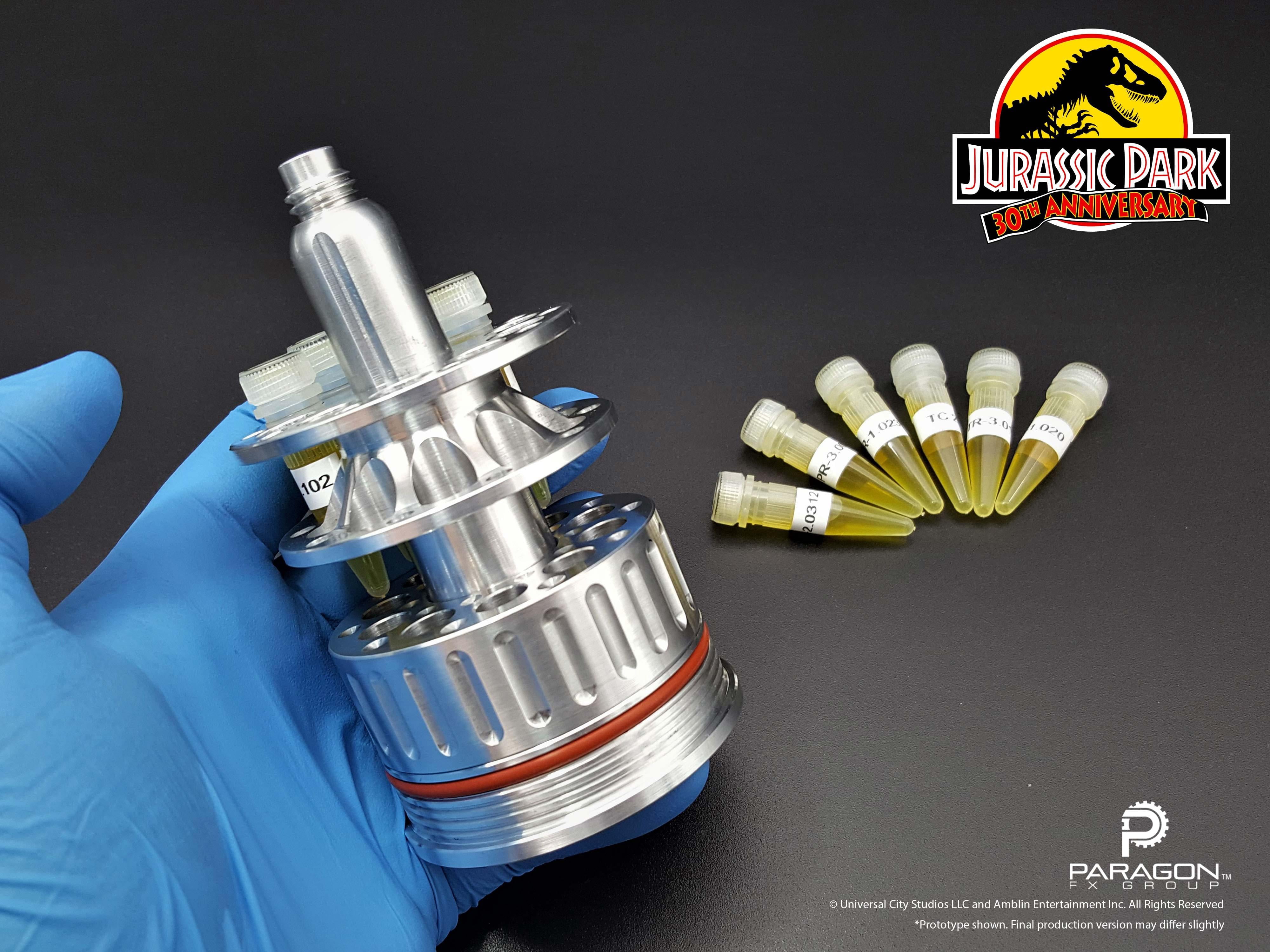 Jurassic Park Cryogenics Canister