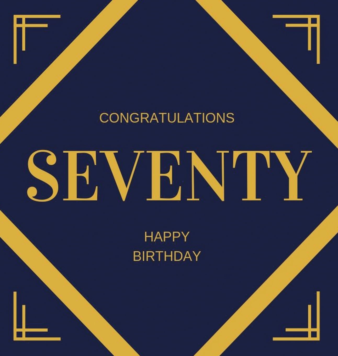 Happy 70th Birthday Guest Book Hardcover Happy 70th Birthday Guest