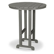 POLYWOOD® Recycled Plastic Round Bar Table