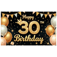 thumbnail image 6 of Elegant Design Happy Birthday Banner Golden Balloons Milestone Birthday Party Decoration Party Backdrop Balloon Celebration Banner for Birthday Party Event Decoration Celebration, 6 of 8