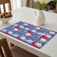 thumbnail image 6 of Placemat, Pioneer Flower Floral Print Pattern Place Mats Table Mat Set Of 2, PVC Washable Placemats for Party Kitchen Dining Decoration, 18x12 Inch, Fade Resistant, 6 of 6