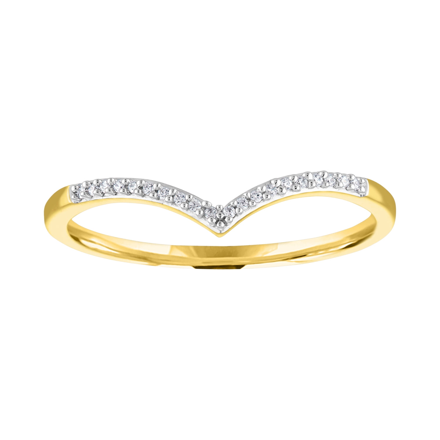 Gemspirations Brilliance Fine Jewelry 14kt Yellow Gold Plated Diamond