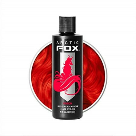 arctic fox vegan and cruelty-free semi-permanent hair color dye (8 fl