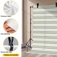 Boho Sage Green Stripe Backdrop for Photography,Fabric Photo Background ...
