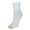 White, variant on Gold Toe  Turn Cuff Bermuda Socks (3 Pair Pack) (Women's)