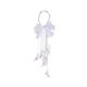 thumbnail image 2 of Ramo de boda con perlas y lazo de seda para novia o niña de honor – Ramo nupcial artificial para bodas en iglesia, fiestas, decoración de casas y mesas, 2 of 6