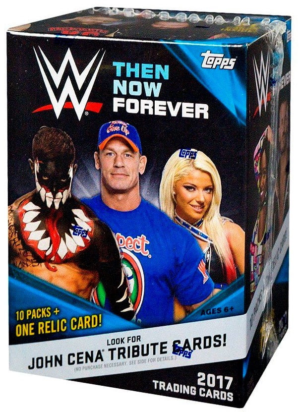 WWE Wrestling 2017 WWE Then Now Forever Trading Card BLASTER Box [10