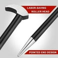 thumbnail image 2 of Rolling Pry Bar Set Ladies Foot Mechanical Pry Bar,Car Pry Bar,Heel Lever 6 Inches 12 Inches 16 Inches,6PCS, 2 of 6