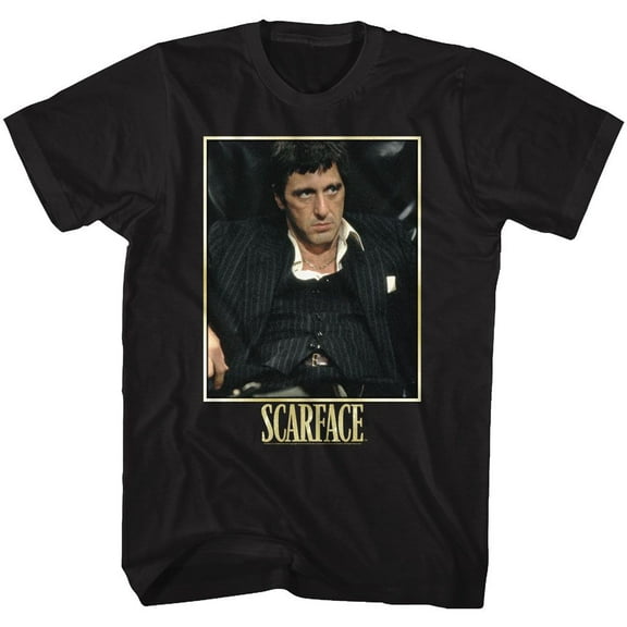 Scarface Bad Guy Black Adult T-Shirt 4Xlt