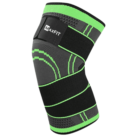 Rodillera MAXFIT de compresión con cinta ajustable/Modelo HX902 Maxfit sports Rodillera corta
