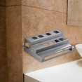 thumbnail image 4 of HILABEE Bedroom Curling Iron Accessories Storage Shelf Grey, 4 of 9