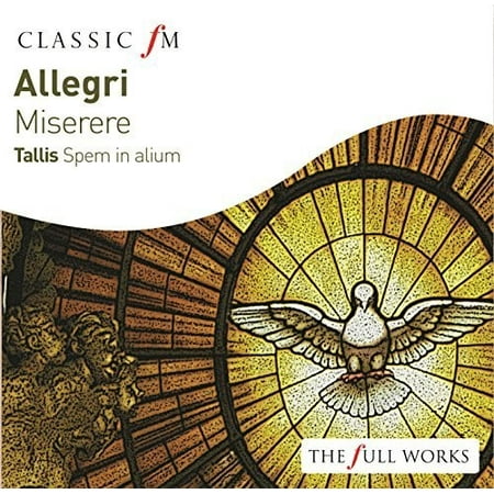 Allegri: Miserere / Tallis: Spem in Alium (CD) (Tallis Spem In Alium Best Recording)