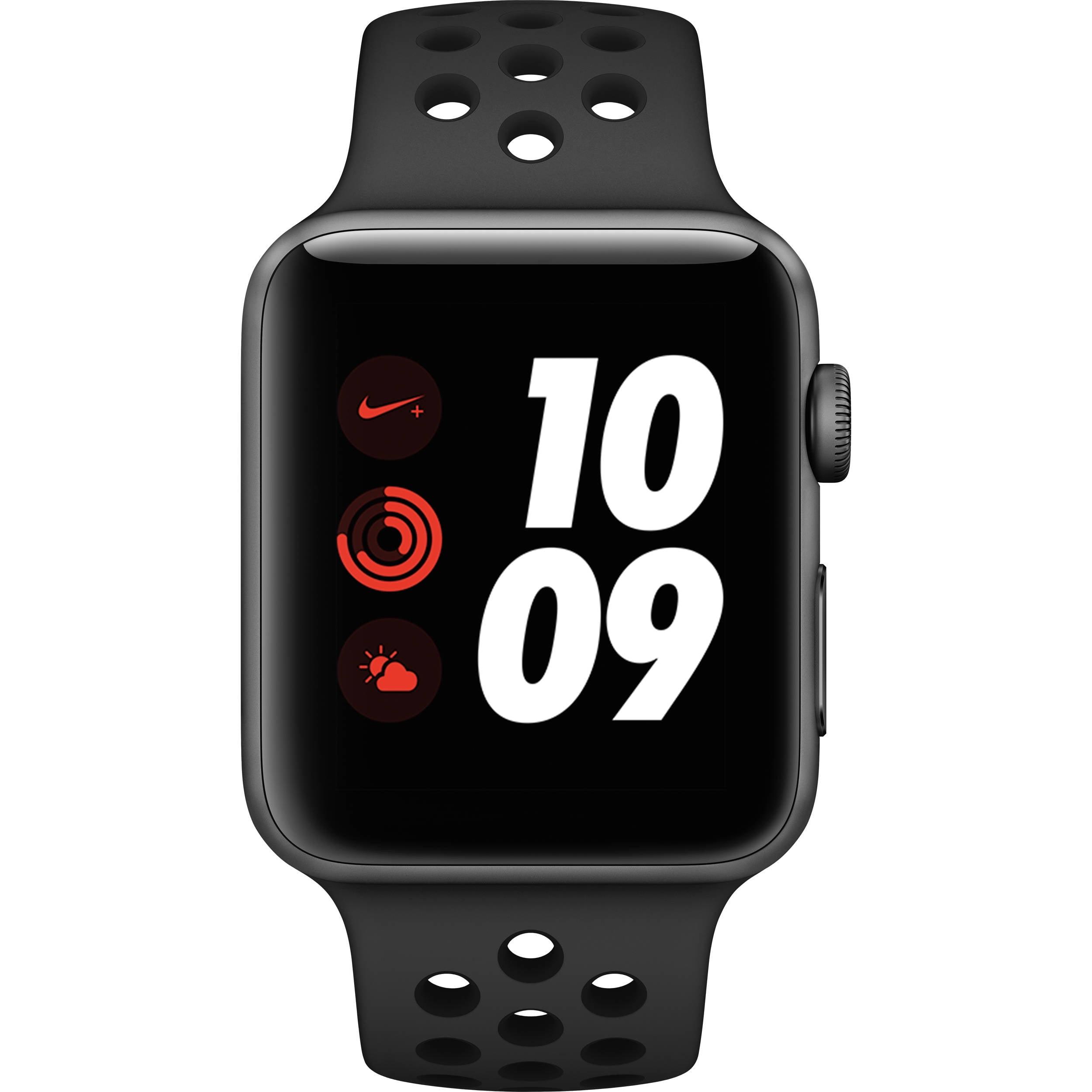 Apple Watch Nike+ Series 3 (Space Gray Aluminum) 42mm - Walmart.com