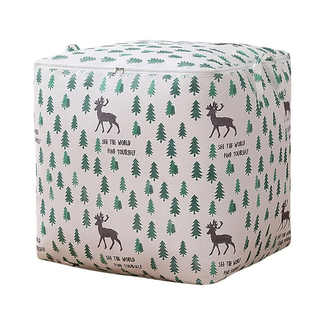 Xihbxyly Bolsa de Almacenamiento para Colchas con Cremallera, Tela Transpirable, Asas Reforzadas, Organizadora de Ropa de Cama, Almohadas y Ropa, Versátil para El Hogar, Fácil de Transportar, para Ar