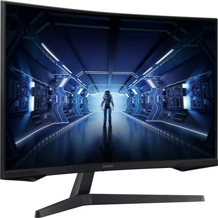 Samsung - Odyssey G5 32" LED Curved WQHD FreeSync Monitor with HDR (HDMI) - Black