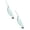 Green, variant on 2 Pcs Smart Hand-held Rice Pre-washing and Strain Tool Stirring Rice Washer Kitchen Gadgets Utensils Rice Drainer Washing Water Filter Baffle Tool Food Strainers for Vegetables, 13.58"x2.32", Beige