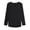 H371 Black, variant on Curuila Mens T-Shirt Long Sleeve Solid Color V Neck Pullover For Men Loose Fit Casual Tops Black Size L