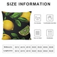 thumbnail image 5 of SHANXI Black Fruits Pillowcases Sofa 18x18in, 5 of 5