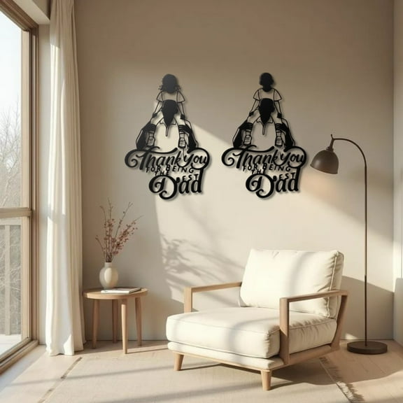 Father's Love Metal Wall Art