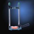 thumbnail image 4 of Plataforma de perforación de ángulo ajustable, soporte de posicionamiento de guía de precisión, soporte para taladro eléctrico, herramienta de bricolaje extraíble, azul Feliz Sencillez, 4 of 5