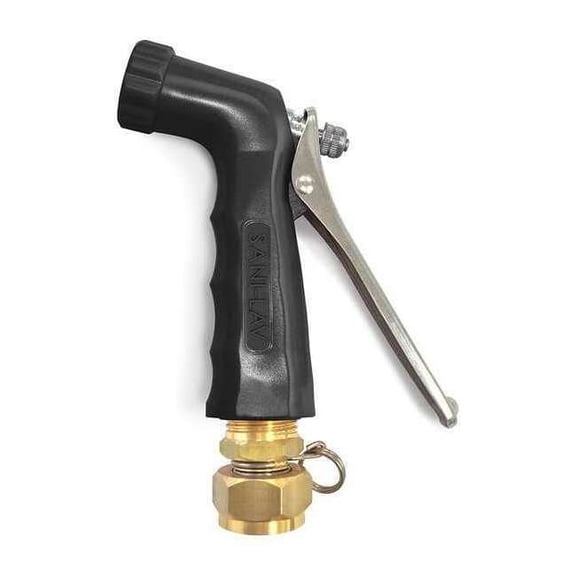 Sani-Lav Spray Nozzle, 3/4" Female, 100 psi, 6.5 gpm, Black N2SB17