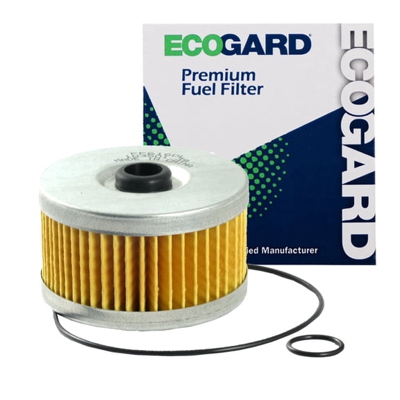 ECOGARD XF50126 Premium Fuel Filter Fits Ford Ranger 2.9L 1986-1989, Ranger 2.3L 1986-1989, F-150 5.0L 1986, Bronco II 2.9L 1986-1987