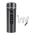 thumbnail image 1 of GROWTH TANK 12V 24V Car Kettle Boiler Car Kettle Water Boiler Stainless Steel Insulated Cup Electric Heat Water Cup for Tea Beverage Work, 1 of 9